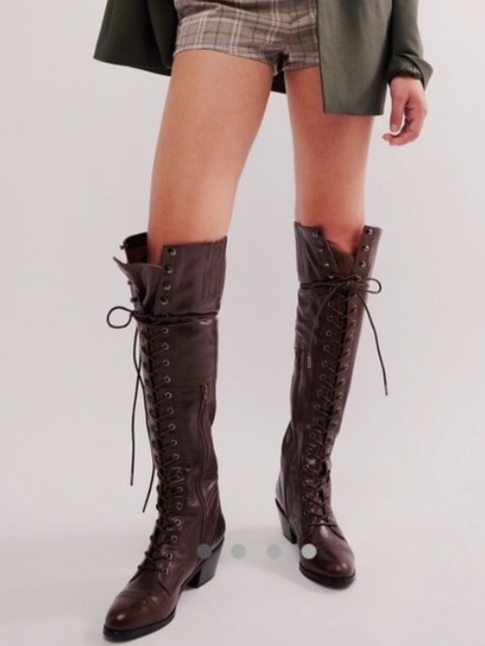 Free People x Jeffrey Campbell Joey Over The Knee Boots